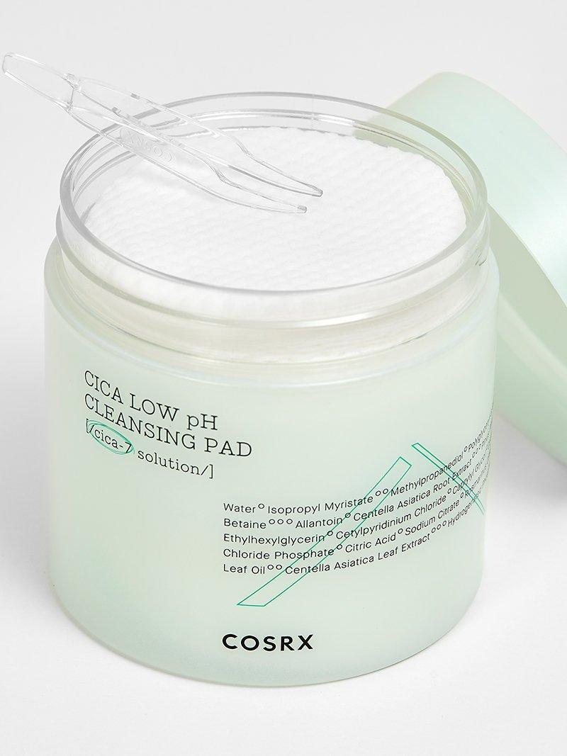 Cosrx - Pure Fit Cica Low pH Cleansing Pad 100pcs