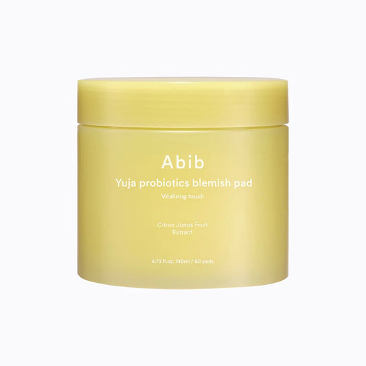 Abib - Yuja probiotics blemish pad Vitalizing touch 140ml. 60 pads