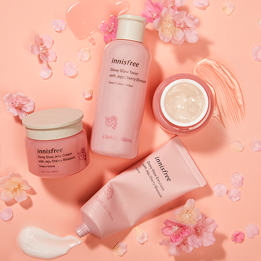 Innisfree - Dewy glow jelly cream with Jeju cherry blossom products