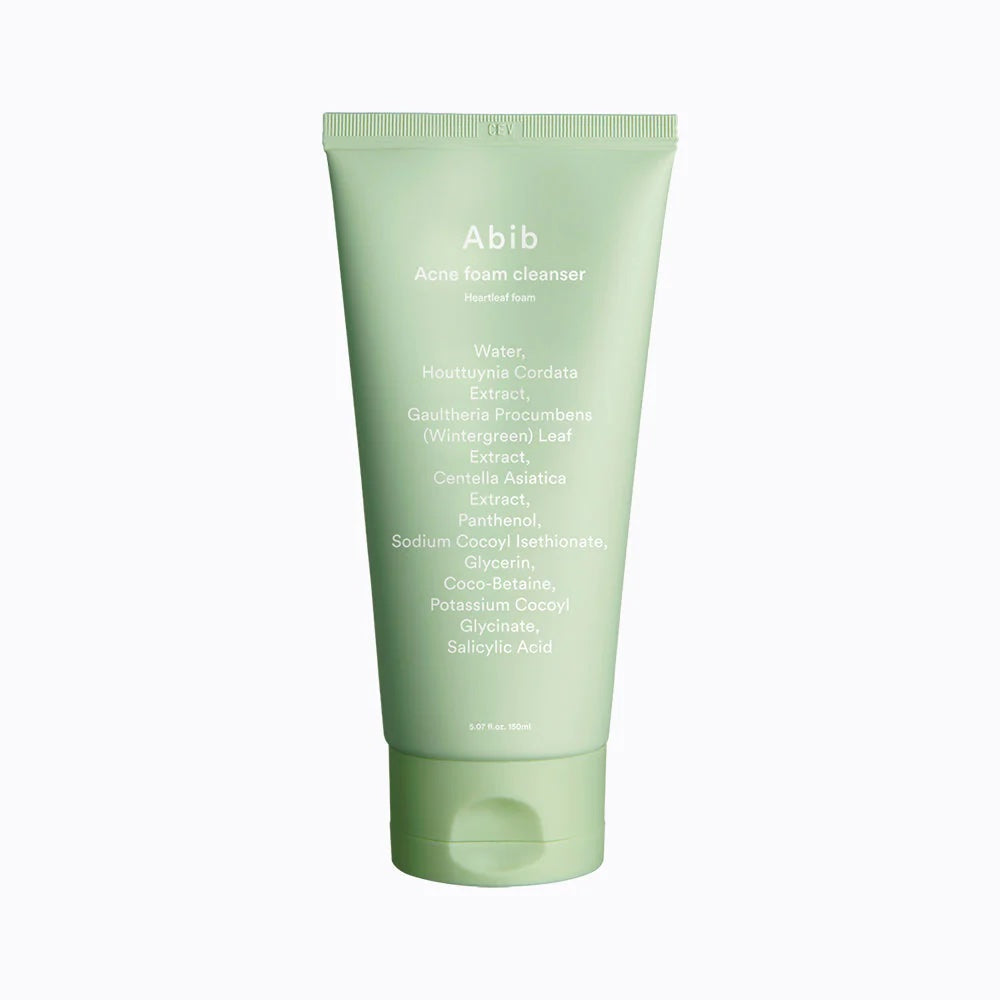 Abib - Acne foam cleanser Heartleaf foam 150 ml front