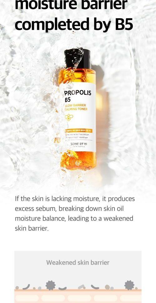 Somebymi - Propolis B5 Glow Barrier Calming Toner 150 ml