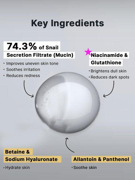 Snail mucin key ingredients